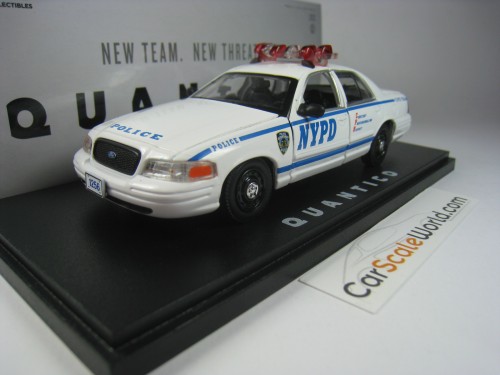 FORD CROWN VICTORIA 2003 NYPD QUANTICO 1/43 GREENLIGHT