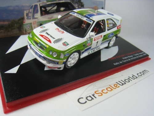 FORD ESCORT COSWORTH WRC RALLY DE TIERRA DE SEGRE 1999 P. DIEGO 1/43 IXO ALTAYA