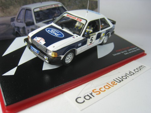 FORD ESCORT XR3 RALLY DE LA RIOJA 1983 S. SERVIA 1/43 IXO ALTAYA