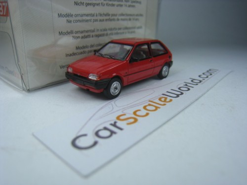 FORD FIESTA MKIII 1989 1/87 PCX87 (RED)