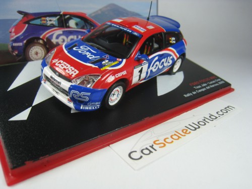 FORD FOCUS WRC RALLY DE CANGAS DEL NARCEA 2002 T. JAIO 1/43 IXO ALTAYA