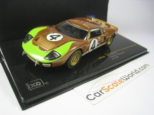 FORD GT MK II #4 24H LE MANS 1966 P. HAWKINS M. DONOHUE 1/43 IXO