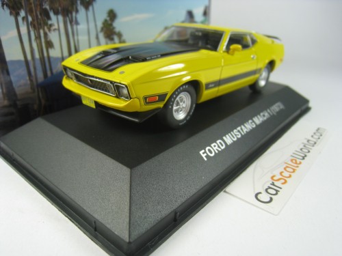 FORD MUSTANG MACH 1 1973 1/43 IXO ALTAYA (YELLOW)