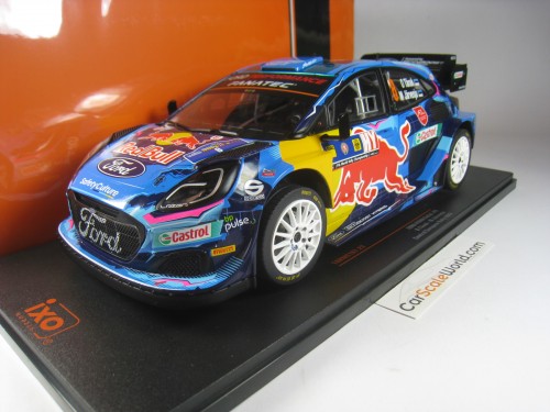 FORD PUMA RALLY1 #8 CENTRAL EUROPEAN RALLY 2023 O. TANAK 1/18 IXO