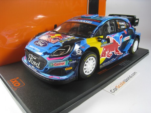 FORD PUMA RALLY1 #7 RALLY SWEDEN 2023 P.L LOUBET 1/18 IXO
