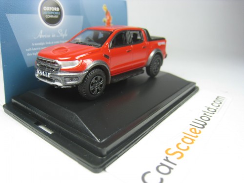 FORD RANGER RAPTOR 1/76 OXFORD (RED)