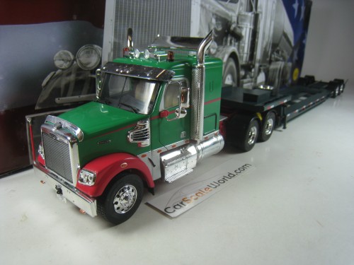 FREIGHTLINER CORONADO 2008 PLATAFORM TRAILER 1/43 IXO ALTAYA (GREEN)