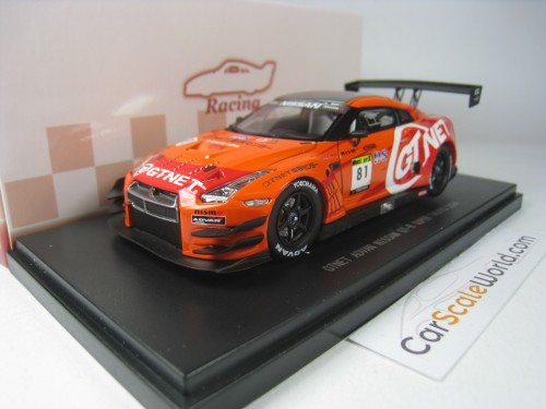 GTNET ADVAN NISSAN GT-R SUPER TAIKYU 2014 1/43 EBBRO