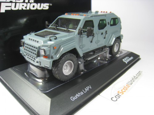 GURKHA LAPV FAST AND FURIOUS 1/43 IXO ALTAYA (GREY)