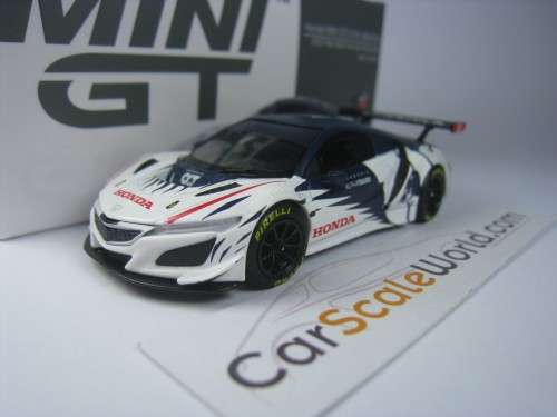 HONDA NSX GT3 EVO ALPHATAURI 2023 RED BULL FORMULA NURBURGRING YUKI TSUNODA 1/64 MINI GT