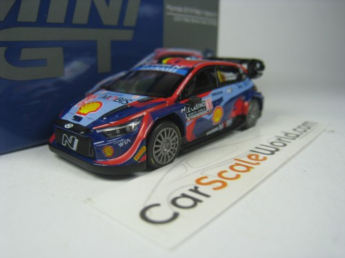 HYUNDAI I20 N RALLY1 #11 RALLYE MONTE CARLO 2023 T. NEUVILLE 1/64 MINI GT