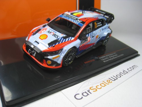 HYUNDAI i20 N RALLY1 #11 WINNER RALLY MONTE CARLO 2024 T. NEUVILLE 1/43 IXO