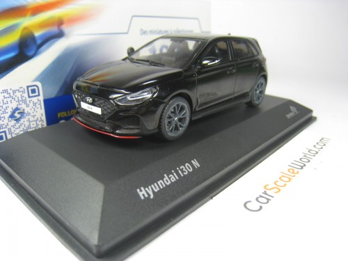 HYUNDAI i30 N 2021 1/43 SOLIDO (PHANTOM BLACK)