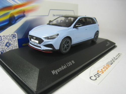 HYUNDAI i30 N 2021 1/43 SOLIDO (PERFORMANCE BLUE)