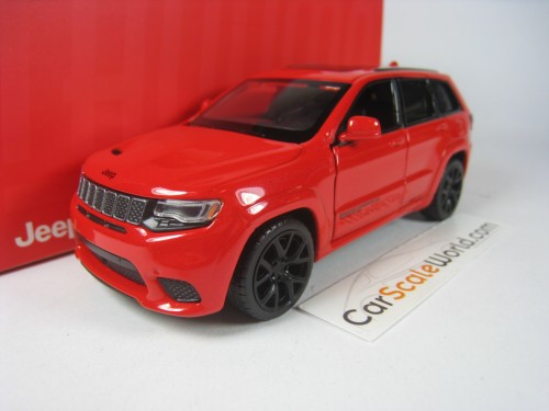 JEEP GRAND CHEROKEE TRACKHAWK 1/36 TAYUMO (RED METALLIC)