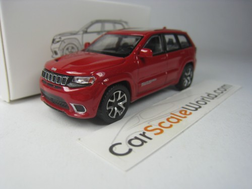 JEEP GRAND CHEROKEE TRACKHAWK 2019 1/64 JKM (RED)