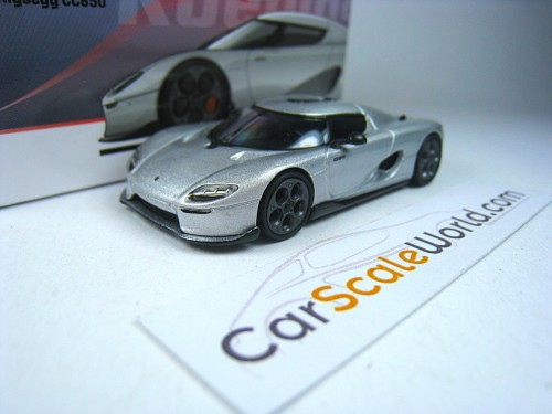 KOENIGSEGG CC850 1/64 TARMAC (SILVER)