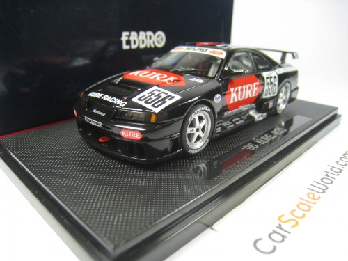 KURE RACING 1996 NISSAN SKYLINE GT-R R33 1/43 EBBRO