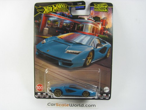 LAMBORGHINI COUNTACH LPI 800-4 HOTWHEELS BOULEVARD (100)