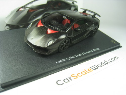 LAMBORGHINI SESTO ELEMENTO 2010 1/43 IXO DEAGOSTINI (BLACK)