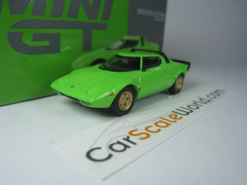 LANCIA STRATOS HF INTEGRALE 1/64 MINI GT (VERDE CHIARO)