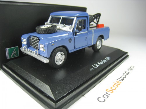 LAND ROVER DEFENDER SERIES 109 ASSISTANCE 1/43 CARARAMA - OLIEX (BLUE)