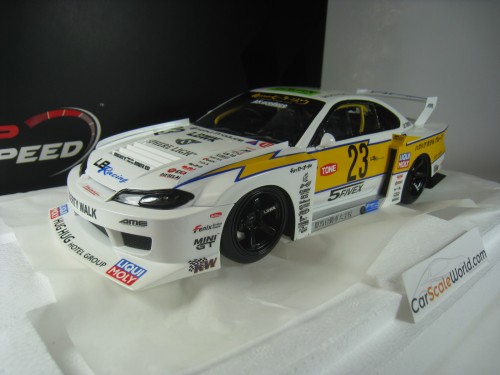 LB-SUPER SILHOUETTE NISSAN S15 SILVIA 1/18 TOP SPEED