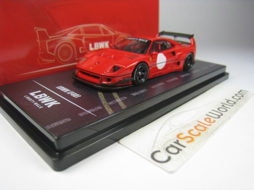 LBWK FERRARI F40 1/64 INNO64 (RED)