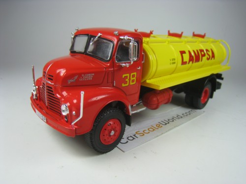 LEYLAND COMET 1951 CAMPSA 1/43 IXO SALVAT (RED/YELLOW) WITH BLISTER