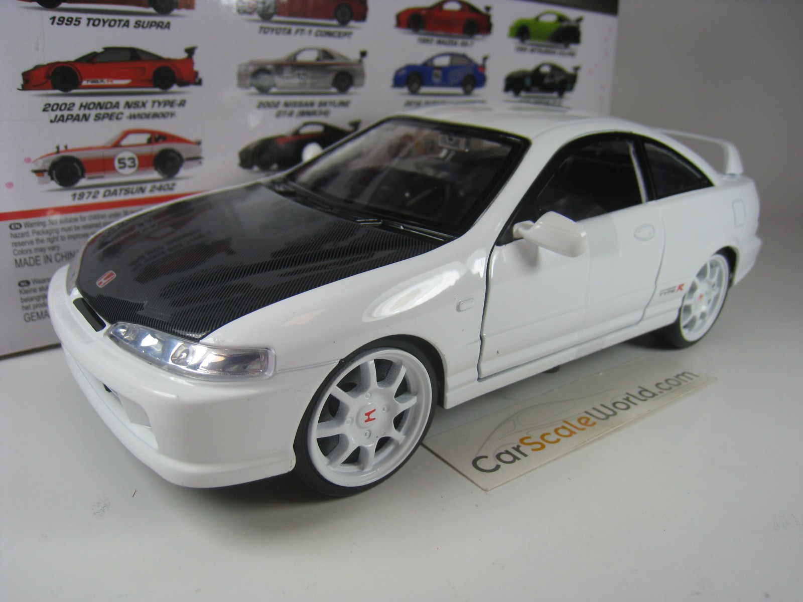 Honda Integra Type R 1995 Japan Spec 1 24 Jad Toys White
