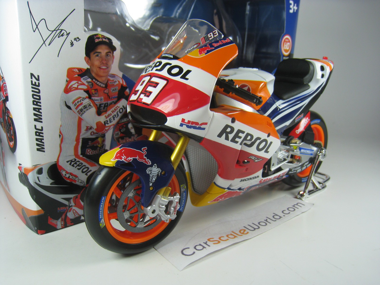 Honda Rc213v Repsol 17 Marc Marquez 1 10 Maisto Carscaleworld