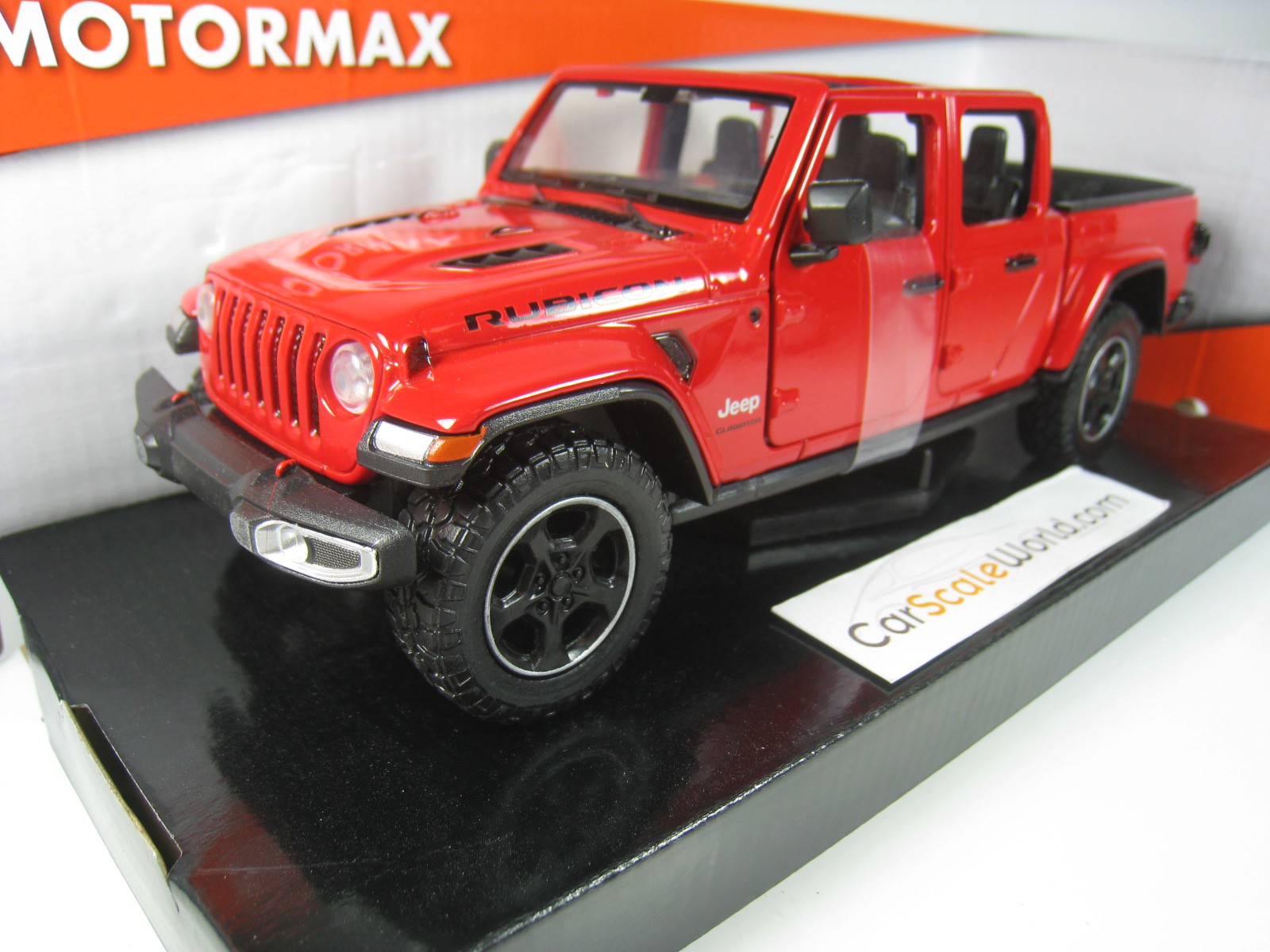 JEEP GLADIATOR RUBICON 2021 1/27 MOTORMAX (RED)