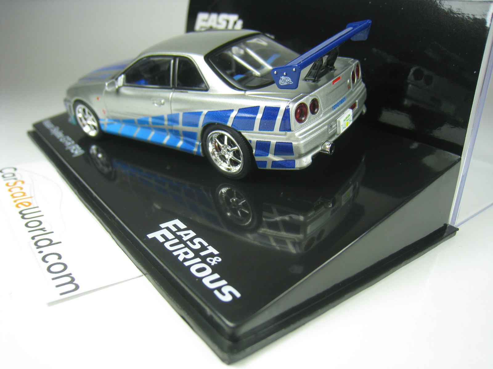 NISSAN SKYLINE GT-R (R34) FAST & FURIOUS ALTAYA ESCALA 1:43