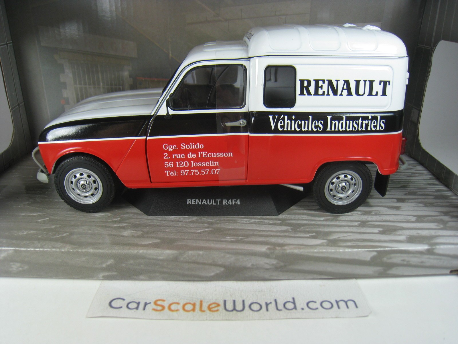 Renault 4L F4 Véhicules industriels 1988 Solido 1/18°