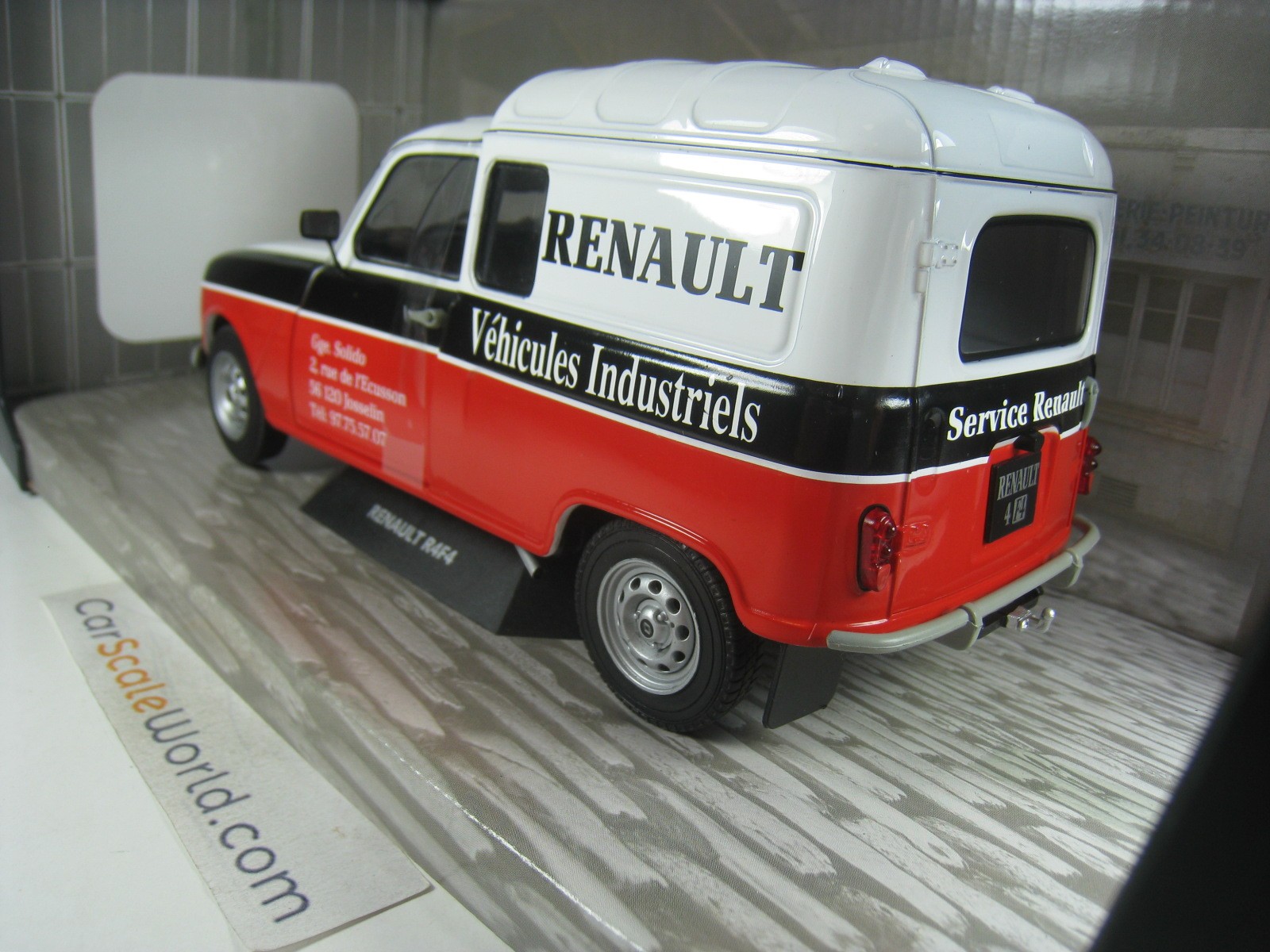 Renault 4L F4 Véhicules industriels 1988 Solido 1/18°