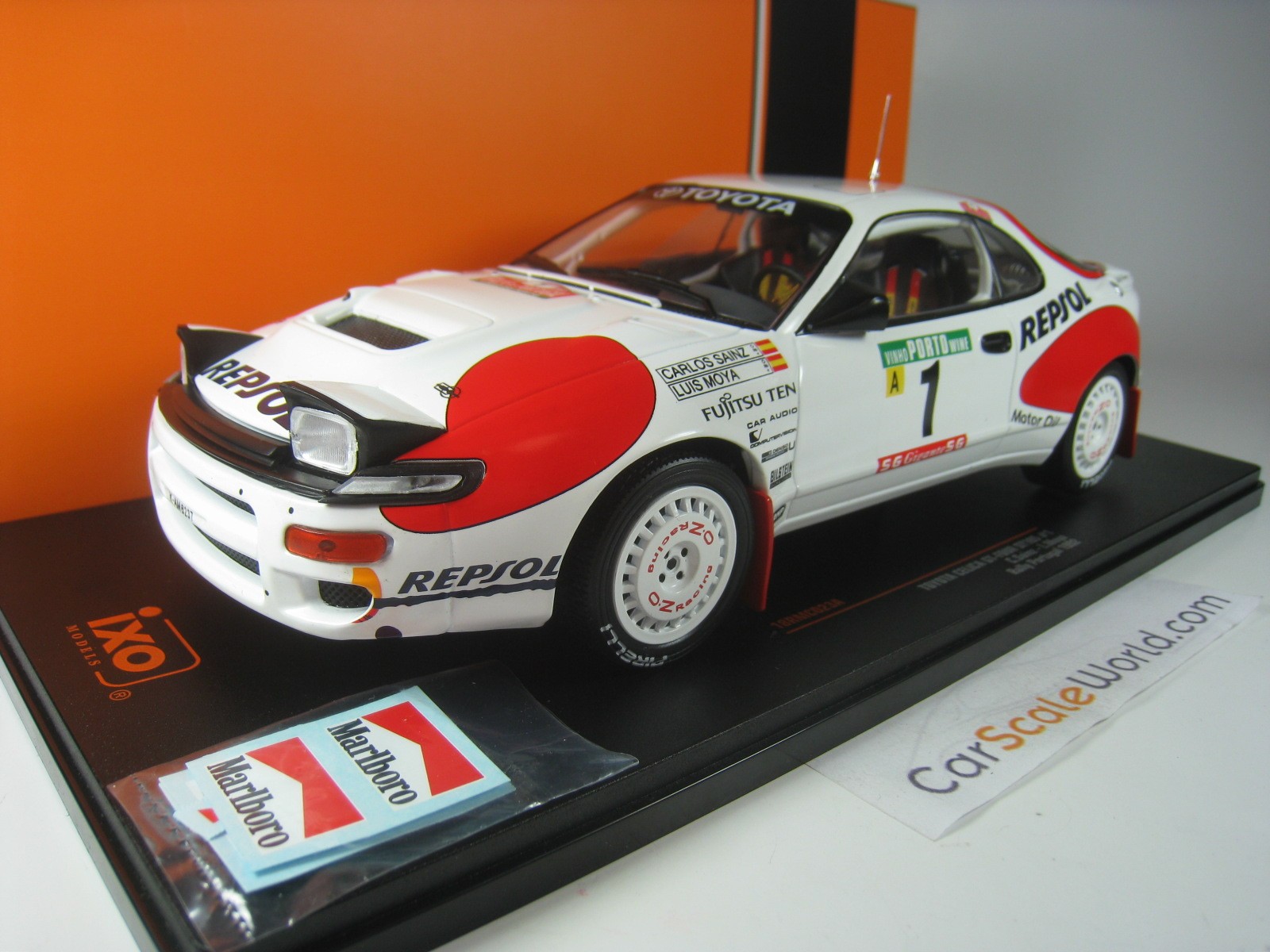 Toyota Celica Gt Four St185 1 Rally Portugal 1992 C Sainz 1 18 Ixo Carscaleworld