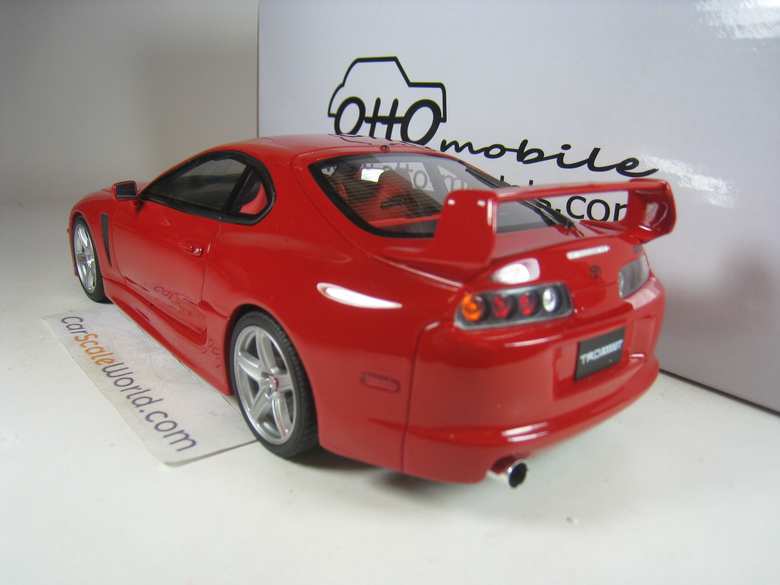 Otto mobile 1:18 scale OT879 Toyota Supra 3000 GT TRD RED – Mobile Garage HK