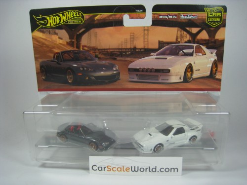 MAZDA MIATA MAZDASPEED 2004 MAZDA RX7 FC PANDEM HOTWHEELS TWIN PACK