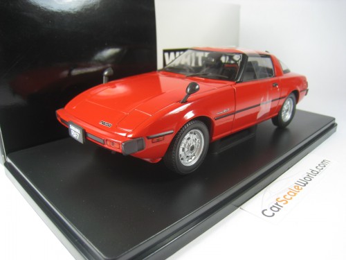 MAZDA RX-7 1980 1/24 WHITEBOX (RED)