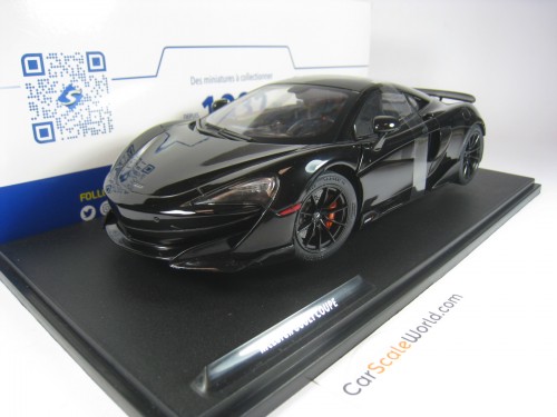 MCLAREN 600 LT 2018 1/18 SOLIDO (BLACK)