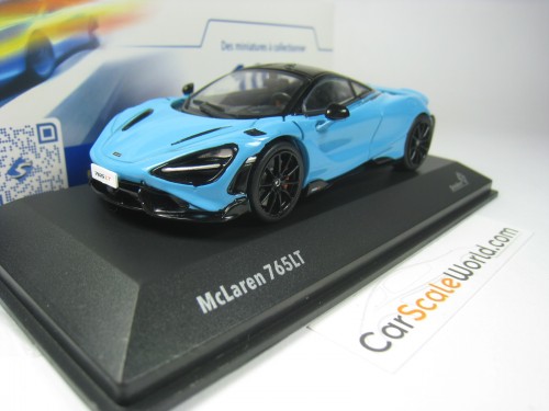 MCLAREN 765LT 1/43 SOLIDO (CURAÇAO BLUE)