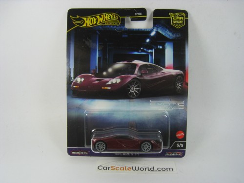 MCLAREN F1 EXOTIC ENVY 2 HOTWHEELS (5/5)