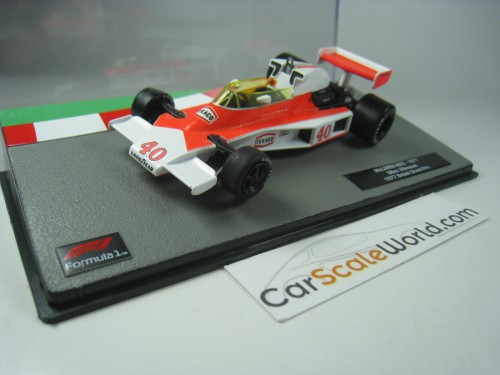 MCLAREN M23 1977 BRITISH GP GILLES VILLENEUVE 1/43 IXO SALVAT