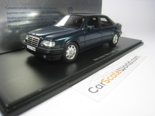 MERCEDES BENZ 500E 1986 W124 1/43 SPARK (GREEN)