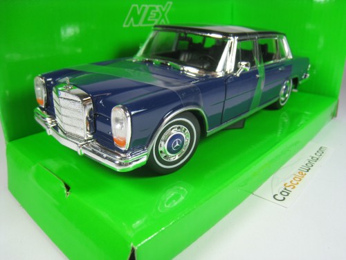 MERCEDES BENZ 600 1963 W100 1/24 WELLY (BLUE)