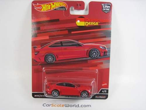 Mercedes Benz C63 Amg Coupe Black Series Hotwheels Deutschland Design 8534