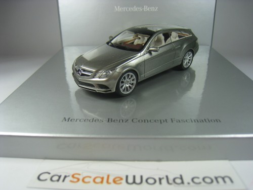 MERCEDES BENZ CONCEPT FASCINATION 2008 1/43 SPARK (TIERRA EL FUEGO GREY)