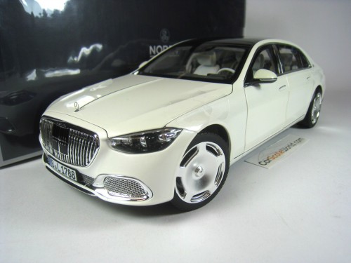 MERCEDES MAYBACH S680 - S CLASS 2021 (Z223) 1/18 NOREV (DIAMOND WHITE)