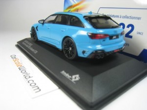 ABT RS6-R 2022 (AUDI RS6) 1/43 SOLIDO (MIAMI BLUE)