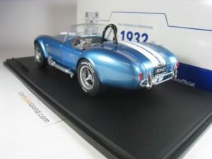 AC SHELBY COBRA 427 MKII 1965 1/18 SOLIDO (METALLIC BLUE)